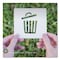 Heritage Eco Blend Max Can Liners, 23 gal, 0.8 mil, 28 in. x 45 in., Green, 25 Bags/Roll, 10 Rolls/Carton, 250PK L5645TE ER1 - alternate 2